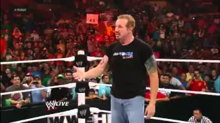 DDP Returns At WWE Raw 2/7/2012 WWE HD