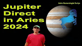 Jupiter direct in Aries 2023 Vedic Astrology। Predictions for all Zodiac signs।