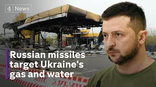 Ukraine: Power and water supplies hit in missile attacks