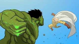 HULK Vs. SAITAMA Animation (Full Version) -Taming The Beast - Wrong