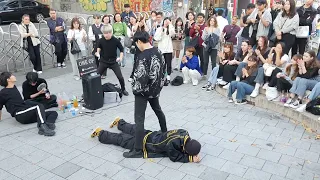 [STREET ARTIST] ONE OF. WITH GUEST: JANGWOO. INTERACTIVE HONGDAE BUSKING. 231102.