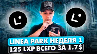 LINEA PARK НЕДЕЛЯ 1. АКТИВНОСТИ ДЛЯ LINEA AIRDROP. ПОЛУЧАЕМ 125 LXP ЗА 1.7$