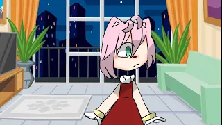 past sonic the Hedgehog~... react to Amy rose🍭💗 .gacha life//. part 1^^