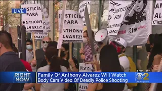 Family Of Anthony Alvarez To Watch Body Cam Video Of Deadly Police Shooting