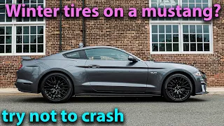 Winter tires, Why you should make the switch | dangerous | ford mustang gt