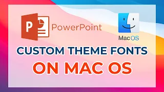 How to add Custom Theme Fonts on Powerpoint Mac Os, Macbook Pro, Mac M1