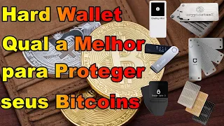 Hardware wallet realmente vale a pena? Qual a melhor carteira física de Bitcoin.