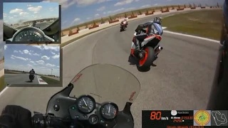 Honda Varadero XL1000V Circuit Albacete ContourHD