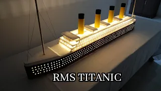 How to make a RMS Titanic using rigifoam. #𝚝𝚒𝚝𝚊𝚗𝚒𝚌#𝚖𝚘𝚍𝚎𝚕#𝚛𝚒𝚐𝚒𝚏𝚘𝚊𝚖#𝚜𝚑𝚒𝚙