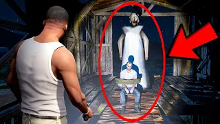 GRANNY KIDNAPPED TREVOR IN TOP SECRET BASE | GTA 5