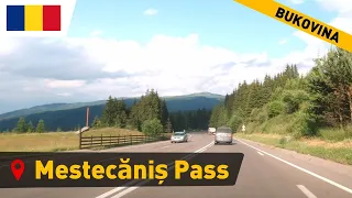 🔴 Romania • Mestecăniș PASS  🇷🇴【1080p HD】• Pasul Mestecăniș • Driving in Suceava