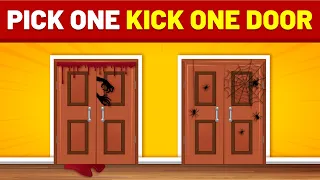 Pick One Kick One Door🎃🚪 | Halloween Edition | Ultimate Horror Quiz