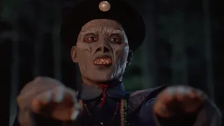 僵尸叔叔：经典僵尸电影，这段僵尸出场片段，童年时的阴影！
