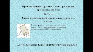 Часть 3. Как сделать схему планировочной организации земельного участка самому.