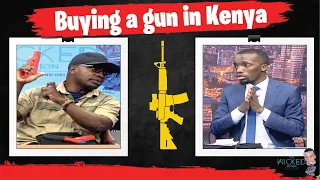 Permission to sell weapons in Kenya  || Full interview - Eng. Sammy Onyango