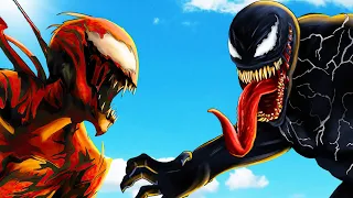 Venom VS Carnage Epic Battle | GTA V | MangoX Gaming - Epic SuperHeroes Battle