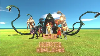 Kaiju Monster run fight challange  -  Animal Revolt Battle Simulator