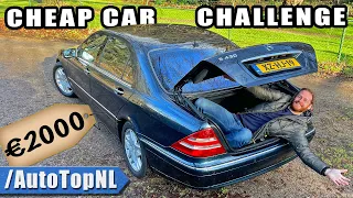 €2000 Car Challenge | We've bought a V8 Mercedes! by AutoTopNL