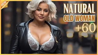 Natural Older Women OVER 60💄 Fashion Tips Review (Part 18)