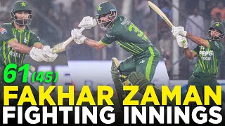 Fakhar Zaman Played a Fighting Knock | Pakistan vs New Zealand | 4th T20I 2024 | PCB | M2E2A