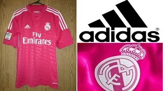 Adidas Real Madrid Away Pink Jersey 2014-2015/Jersey De Visitante Del Real Madrid Rosa 2014-2015