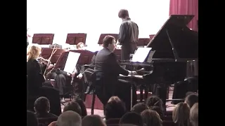 W.A. Mozart. Piano Concerto No.20, K466. Serhii Morozov, piano. Petro Tovstukha, conductor.