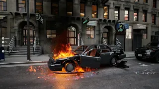 Car VFX - Damaged Unreal Engine 5
