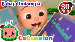 Aku Rajin Baca Buku!📚📖 | CoComelon Bahasa Indonesia - Lagu Anak Anak | Nursery Rhymes