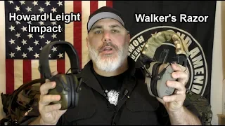 Howard Leight Impact VS. Walker's Razor - The Battle Of The Ear Pro