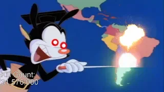Yakko's World But He Destroys Every City He Touches