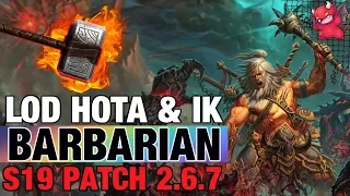 HOTA Barbain Build Guide Season 19 Diablo 3 Patch 2.6.7 LOD & IK