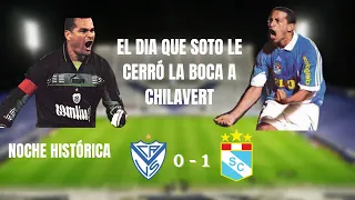 El día que Jorge Soto le cerró la boca a Chilavert | Vélez Sarsfield 0 - 1 Sporting Cristal