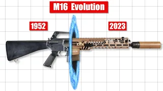 Evolution Of M16 Rifle (1952-2023)