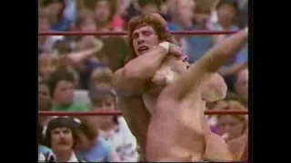 Ric Flair vs. Kerry Von Erich. WCCW, May 1984.