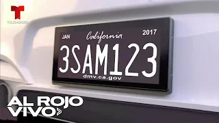 Aprueban uso de placas digitales en California