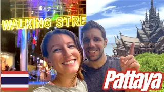 Pattaya Thailand Travel Vlog - Sanctuary of Truth, Thai Food, Nong Nooch Gardens, Walking Street