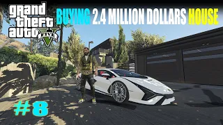 BUYING 2.4 MILLION DOLLARS HOUSE // GTA V #8 GAMEPLAY