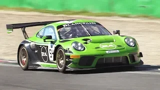 Porsche 991.2 GT3 R 2019 Flat-6 Sound at Monza Circuit!