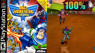 Buzz Lightyear Of Star Command [26] 100% PS1 Longplay