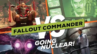 Caesar, Mr. House, Dr. Madison Li, Wise Mothman | Fallout Commander Gameplay