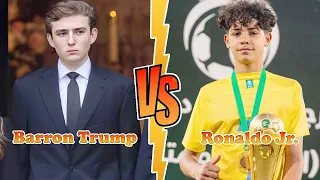 Cristiano Ronaldo Jr. VS Barron Trump (DONALD TRUMP'S SON) Transformation ★ From Baby To 2024
