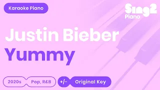 Justin Bieber - Yummy (Piano Karaoke)