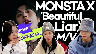 |SUB| The ultimate king of glamour MONSTA X 'Beautiful Liar' MV reaction!