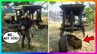 What Happens If You Bring The Saint Denis Vampire To The Hearse In Red Dead Redemption 2? (RDR2)