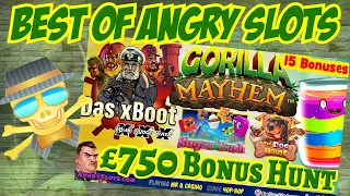 *Epic* £750 SLOTS BONUS HUNT - Best Of Angry Slots -  Gorilla Mayhem, Das xBoot & more.