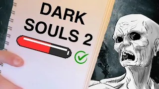 Proving the DS2 Health bar is actually good with a Note Book