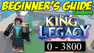 King Legacy: Complete Beginners Guide from Noob level 0 to max level 3800 Starting over as Fruitless