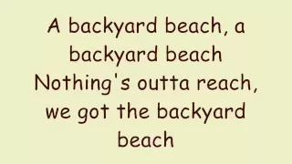 Phineas And Ferb - Backyard Beach Lyrics (HQ)