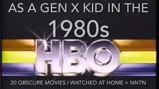 20 Obscure 1980s Movies on HBO + Not Necessarily The News