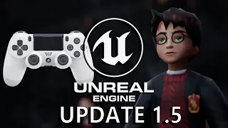 (Mystical Magic) HARRY POTTER IN UNREAL ENGINE 5 Update 1.5 CONTROLLER SUPPORT!